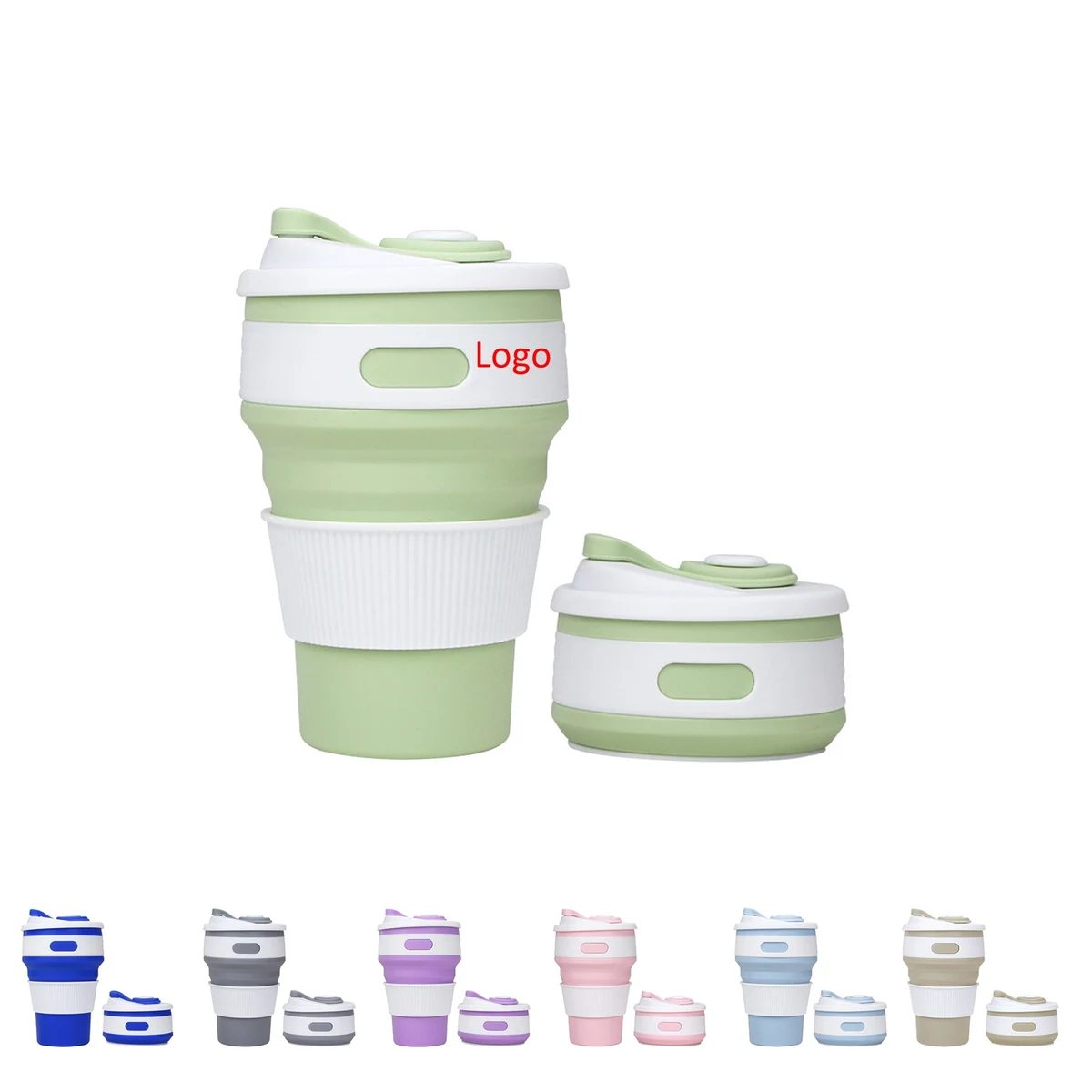 12oz Travel Collapsible Cups 1