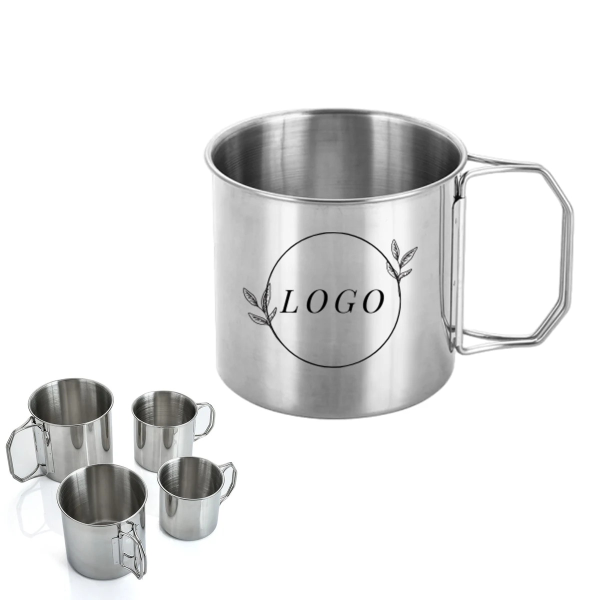 Custom Stainless Steel Camping Mug 1