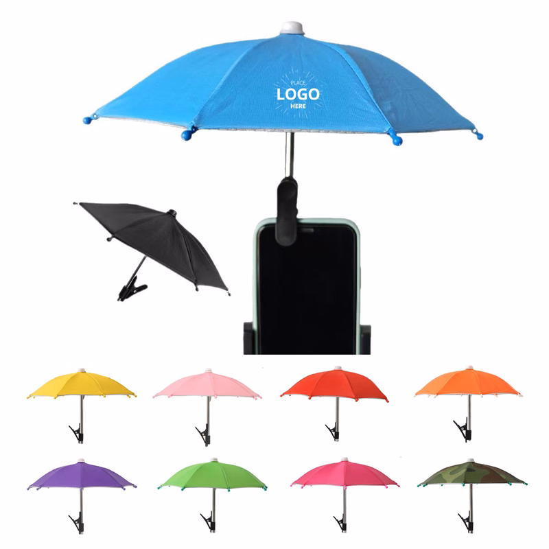 Portable Mobile Phone Sun Umbrella