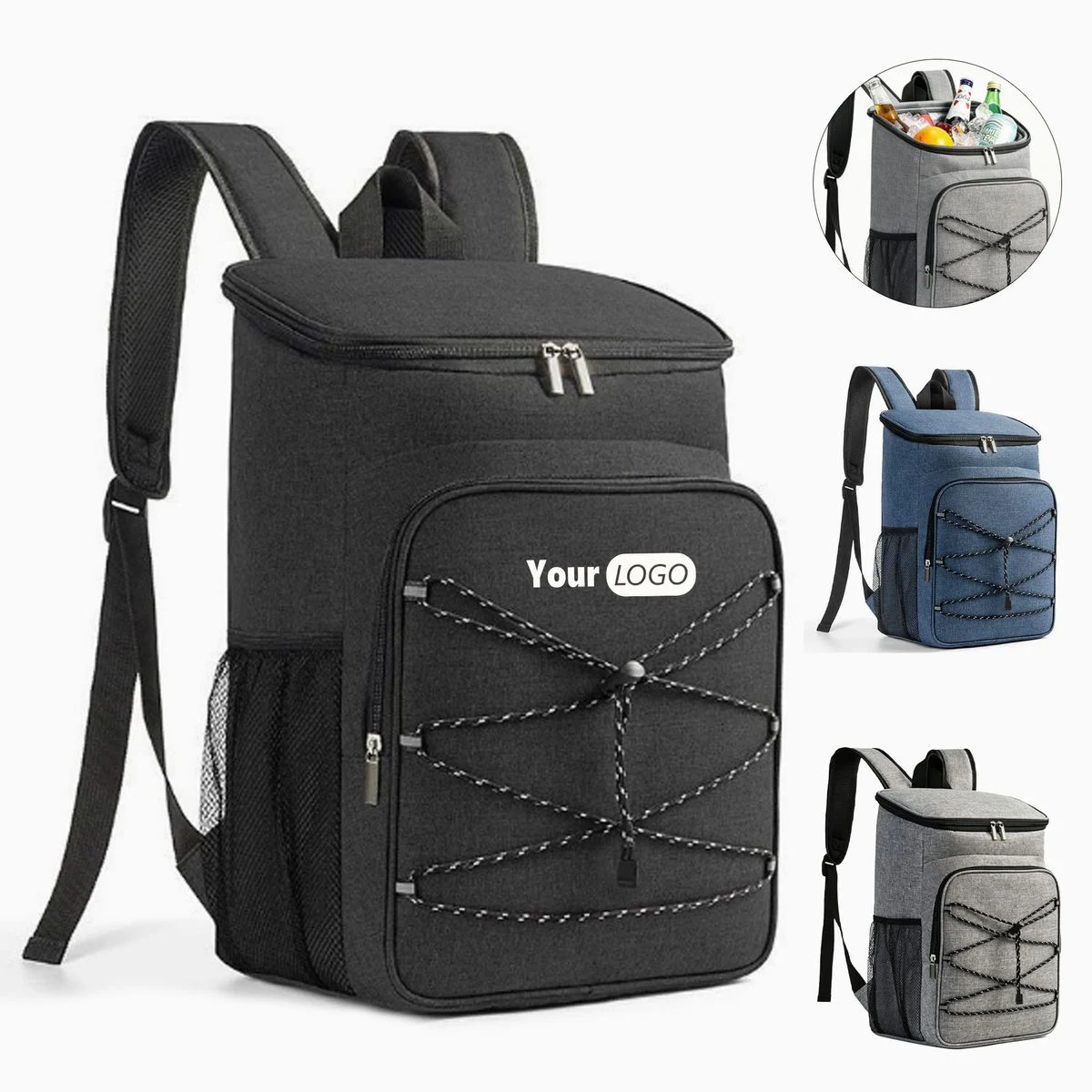 Insulated Cooler Backpack For Outdoor Picnic 1