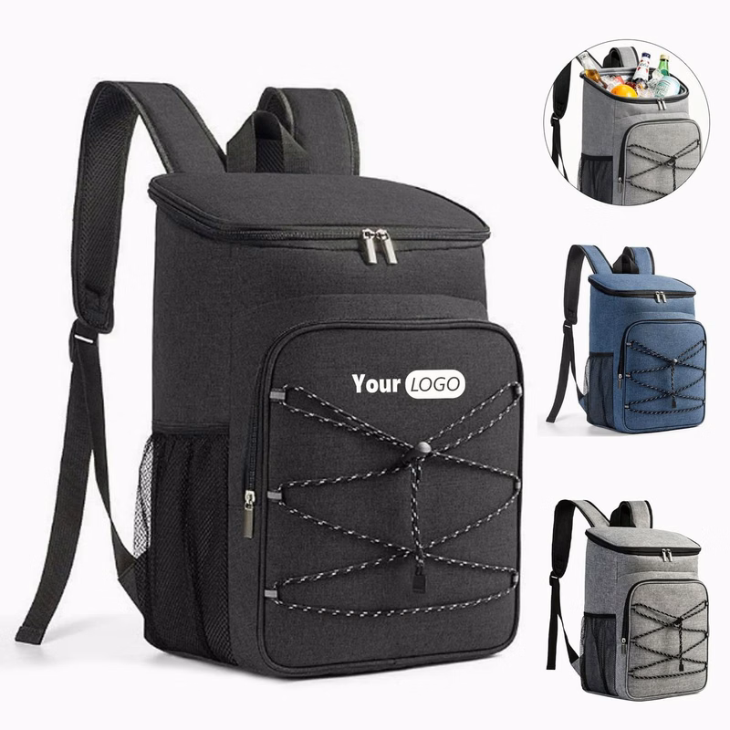 Insulated Cooler Backpack For Outdoor Picnic
