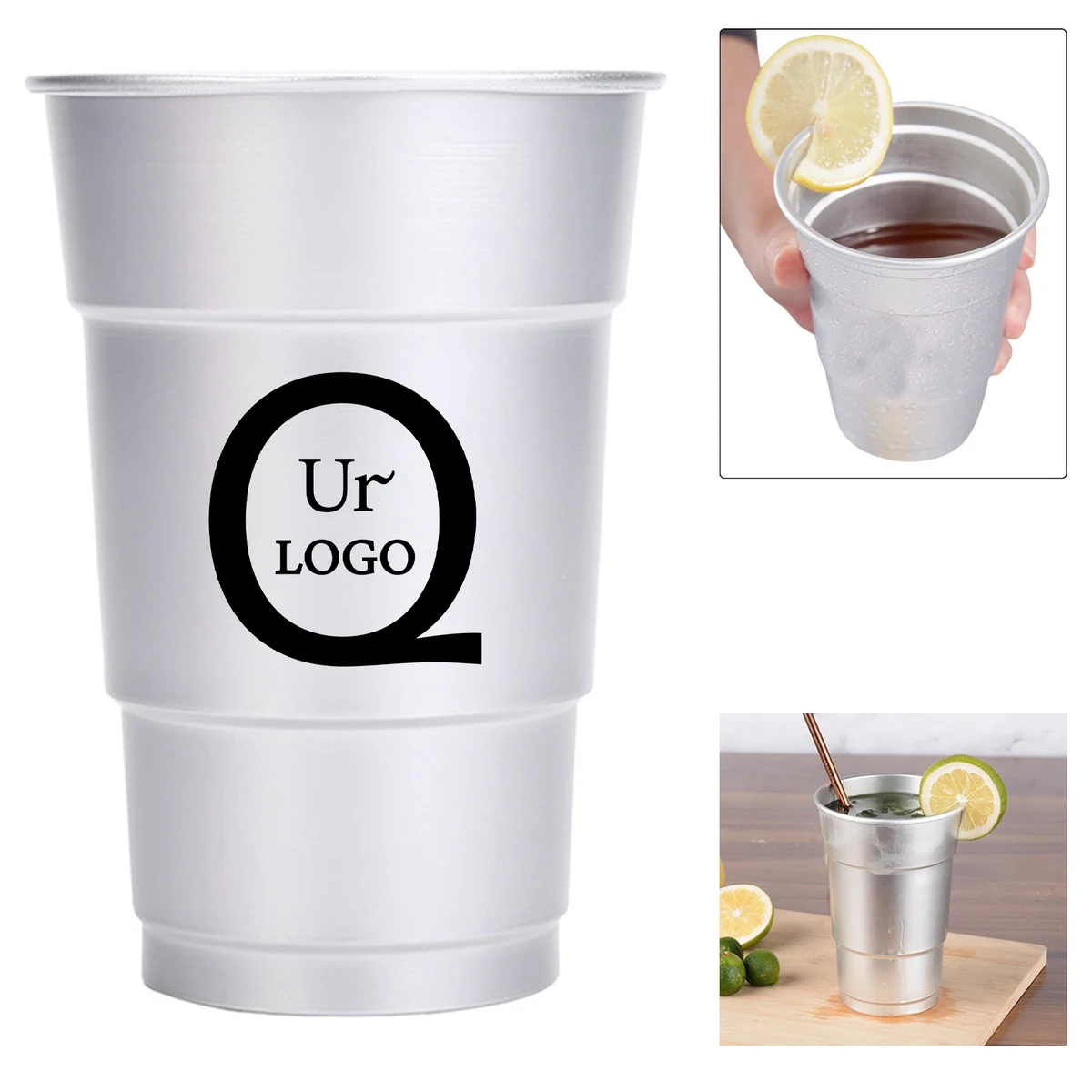 20 Oz Aluminum Drink Cup 1