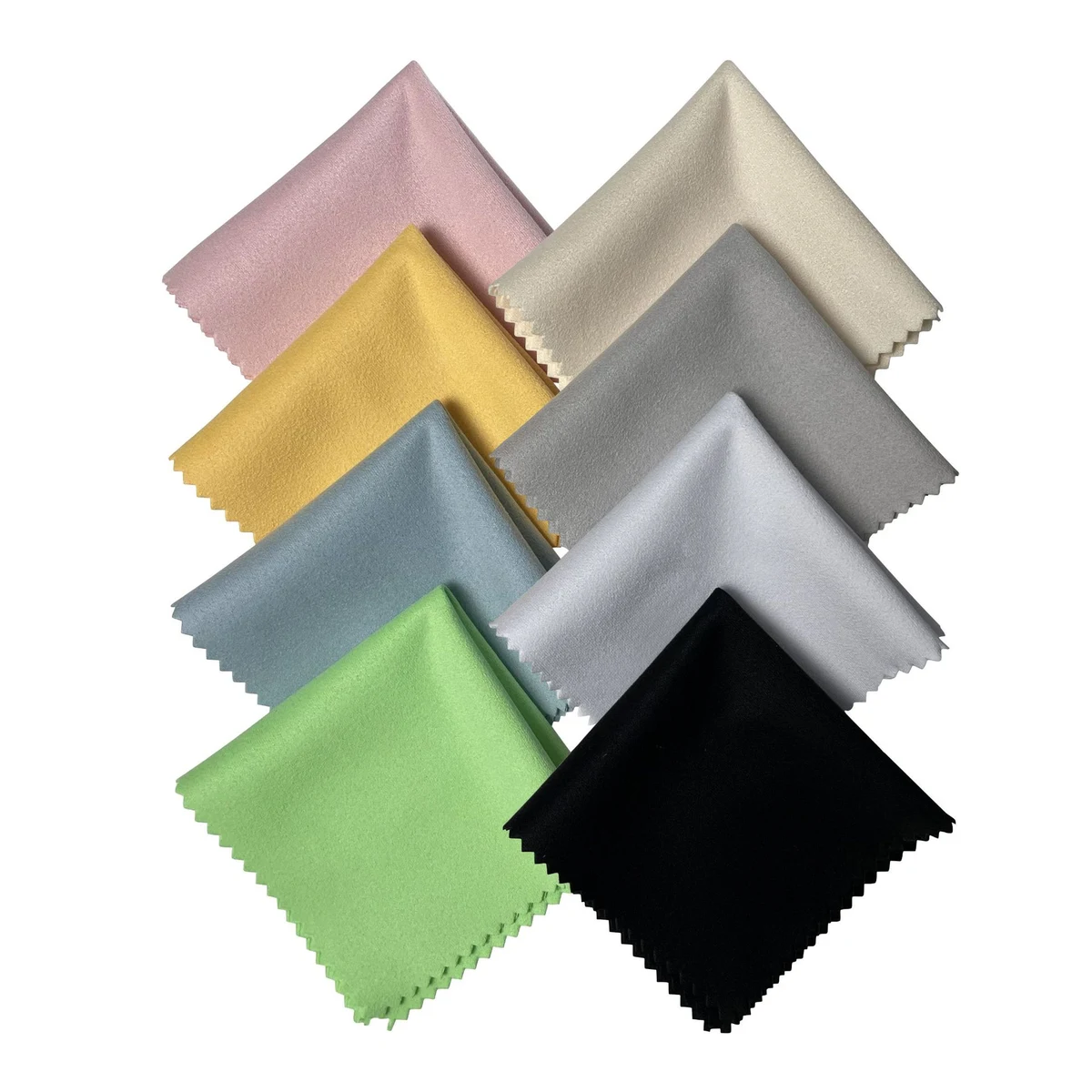 Microfiber cleaning cloth available in a variety of colors 1