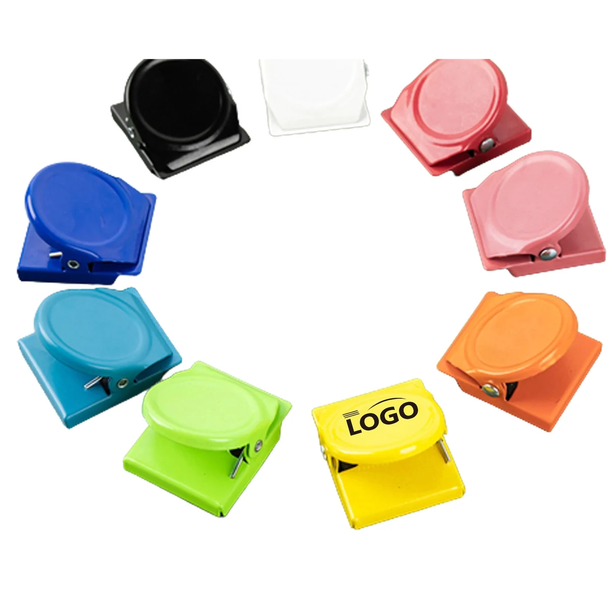 Magnetic Metal Note Clip 1