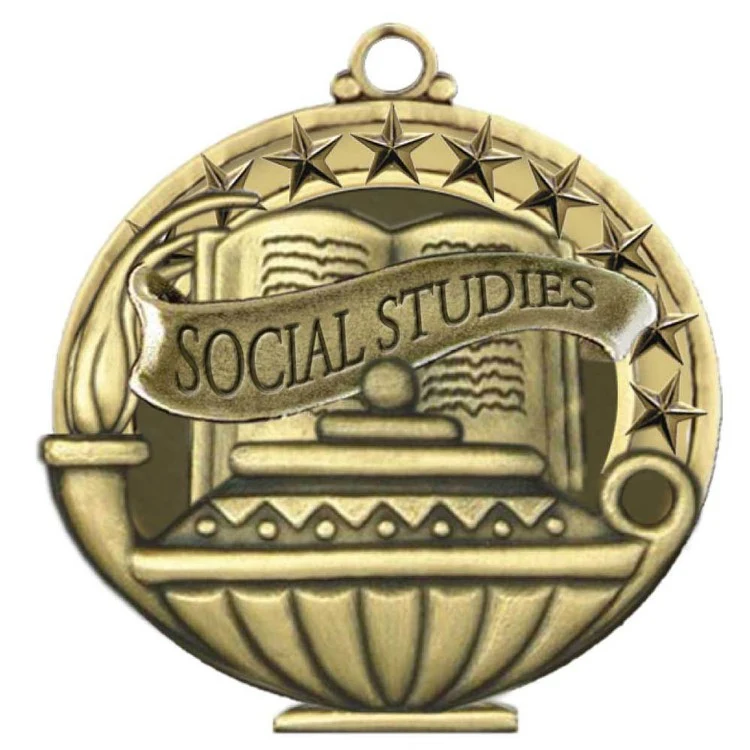 Social Studies Academic Performance Medallion (2") 1