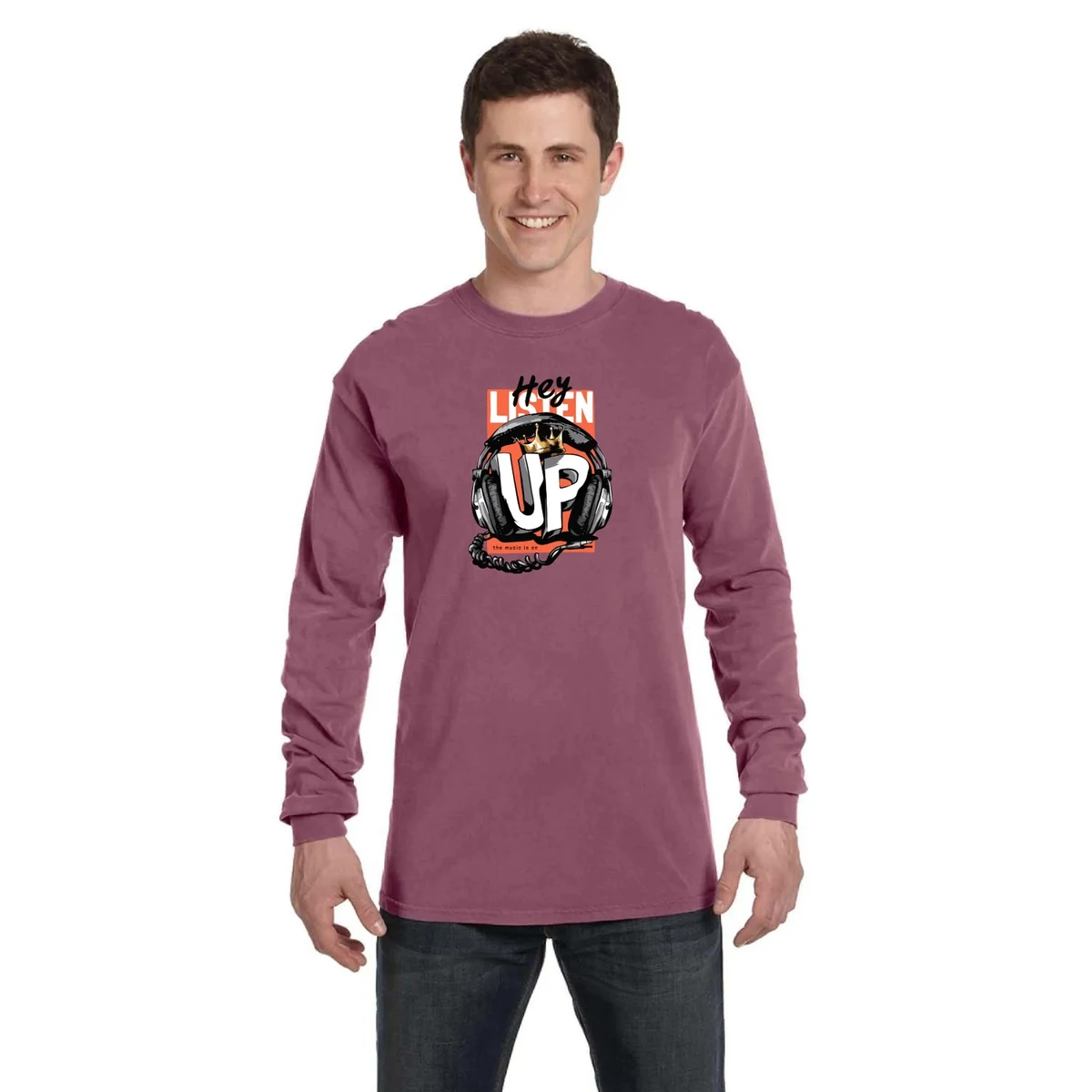 COMFORT COLORS ADULT 6.1 OZ. LONG-SLEEVE T-SHIRT 1