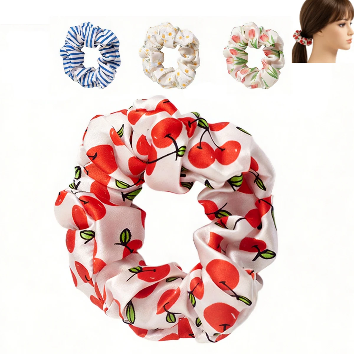Vibrant Scrunchie Hair Accessory 1