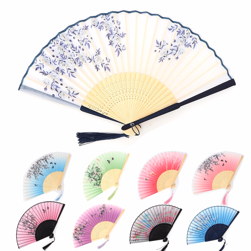 Folding Pocket Purse Hand Fan