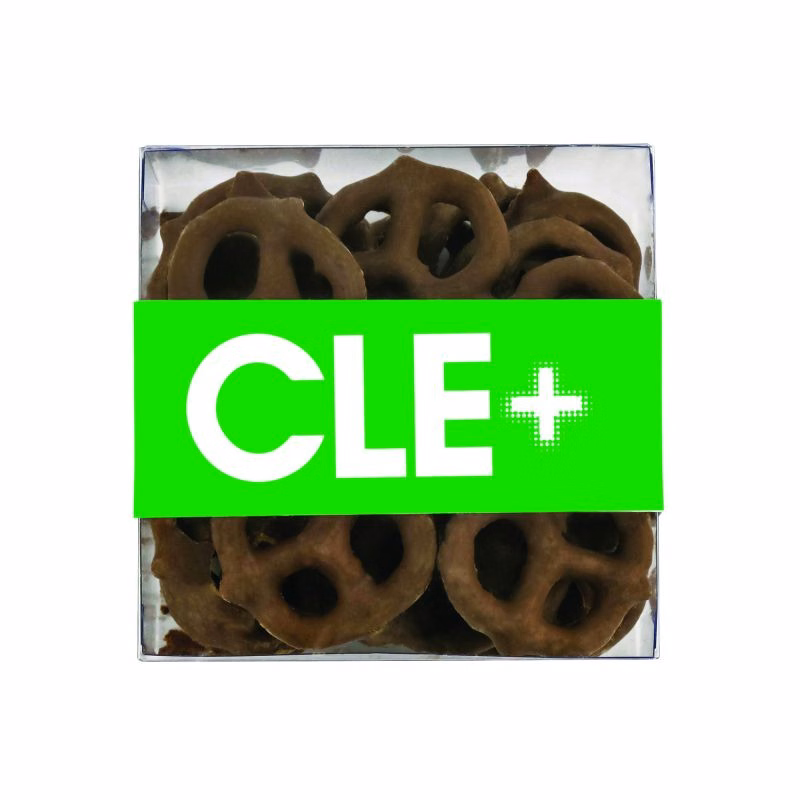 Square Acetates - Milk Chocolate Mini Pretzels
