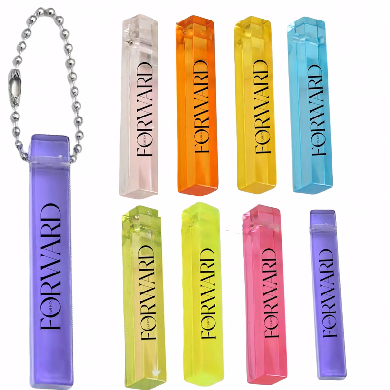 Acrylic Long Strip Keychain