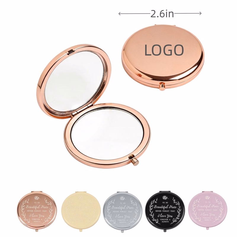 Customizable Foldable Double-Sided Metal Mirrors