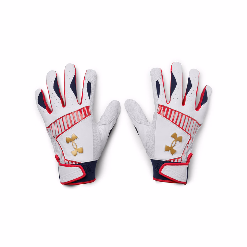 UA Yard 9 Stars Stripes Men's Batting Gloves