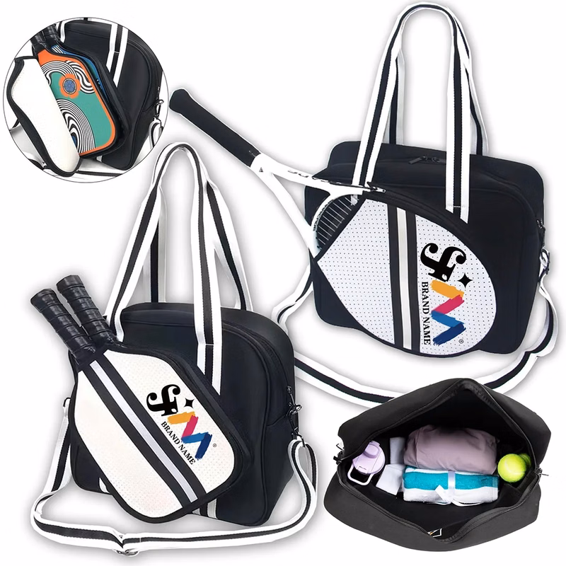 Large Durable Waterproof Nice Pickleball Backpack Tennis Bag