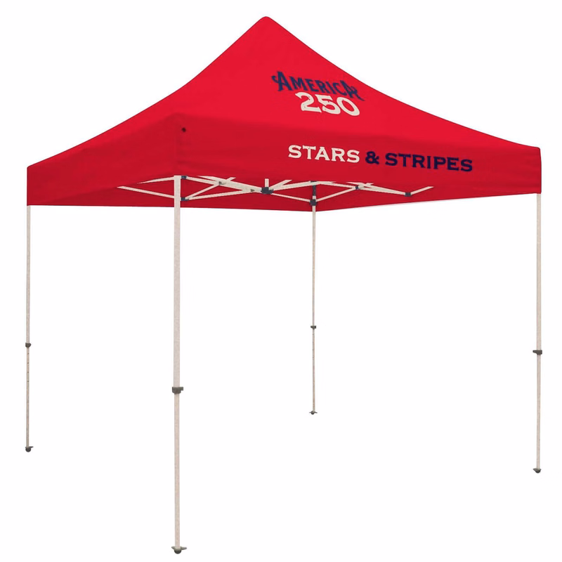 10' Standard Tent Kit (Full-Color Imprint, 2 Locations)