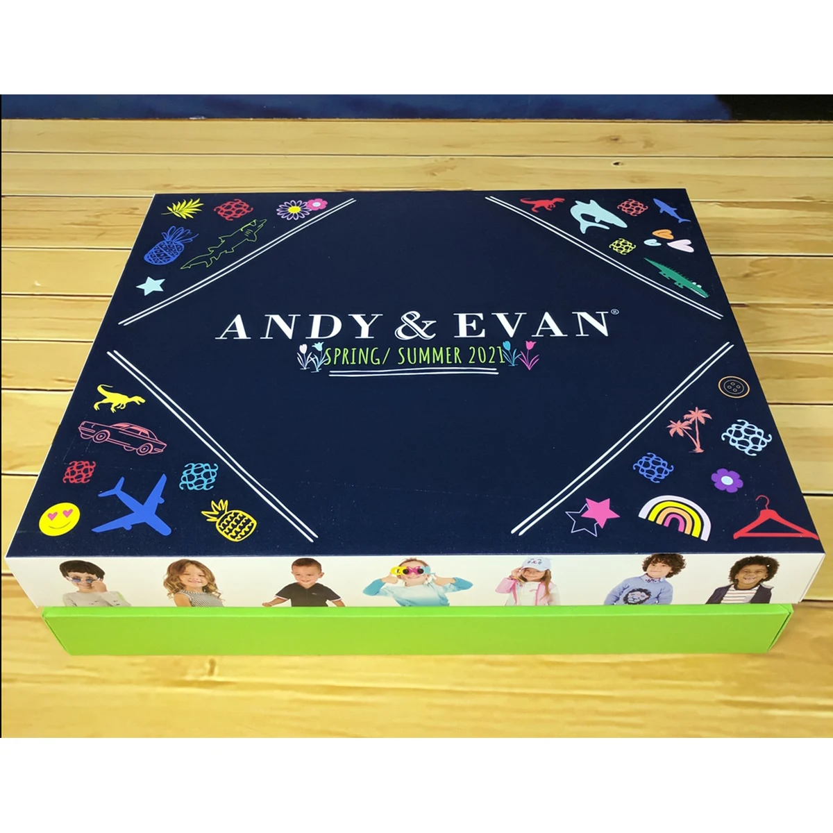 Custom Printed Full Color 2-Piece Soft Touch Luxury Gift Box - 13x3.5x3 1