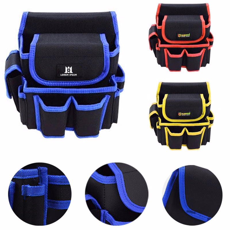 Heavy-Duty Oxford Cloth Tool Belt Pouch
