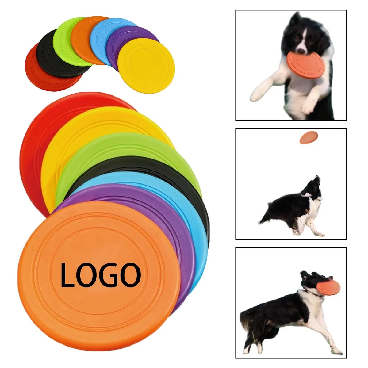 Lightweight and Easy-to-Throw Pet Training Disc 1