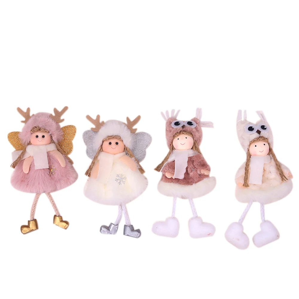 Christmas Tree Plush Doll Pendant 1
