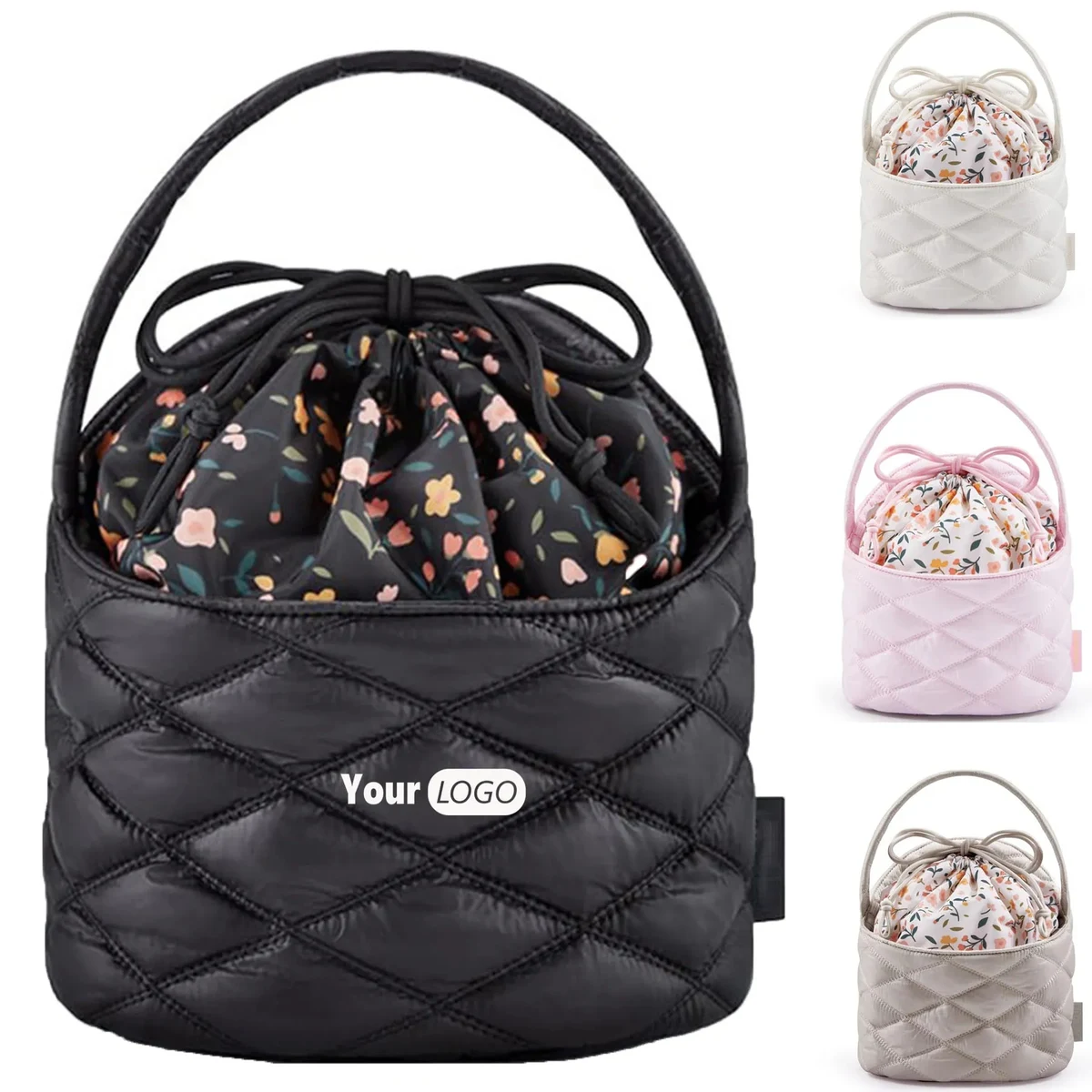 Drawstring Bucket Cosmetic Bag 1