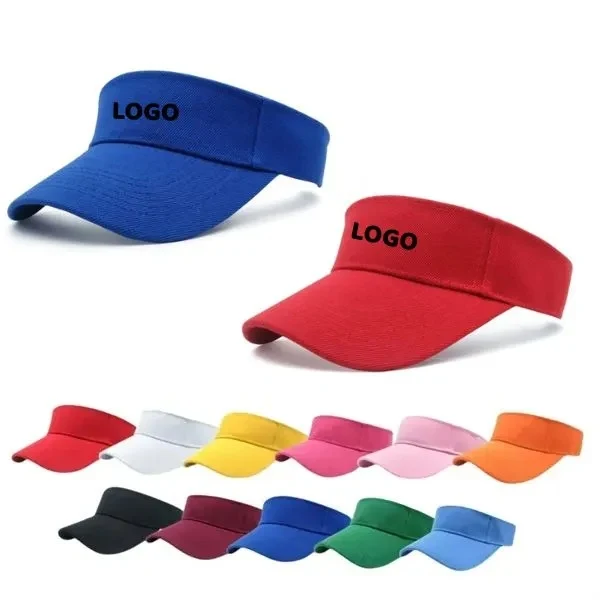 Cotton Visor Golf Cap with Lightweight Competition Hat 1