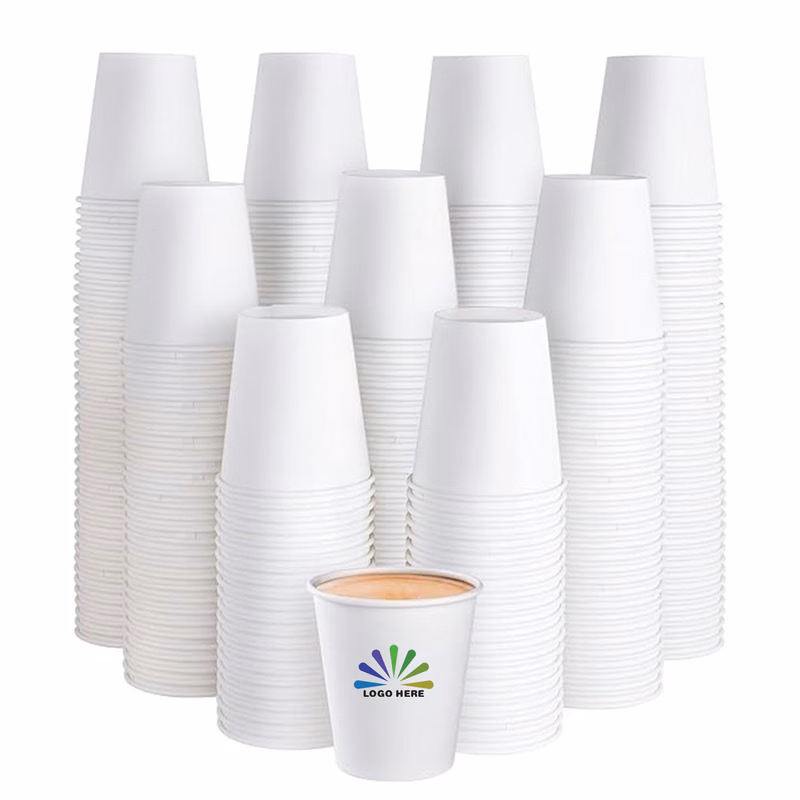 9oz. White Disposable Paper Cup