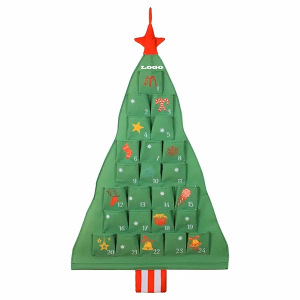 Christmas Tree Storage Hanging Bag Wall-Mounted Storage Bag for Work, School and Travel