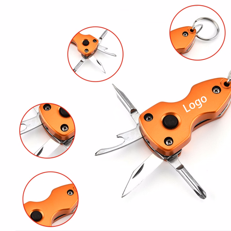 Stainless Steel Key Chain Pocket Multi-Tool