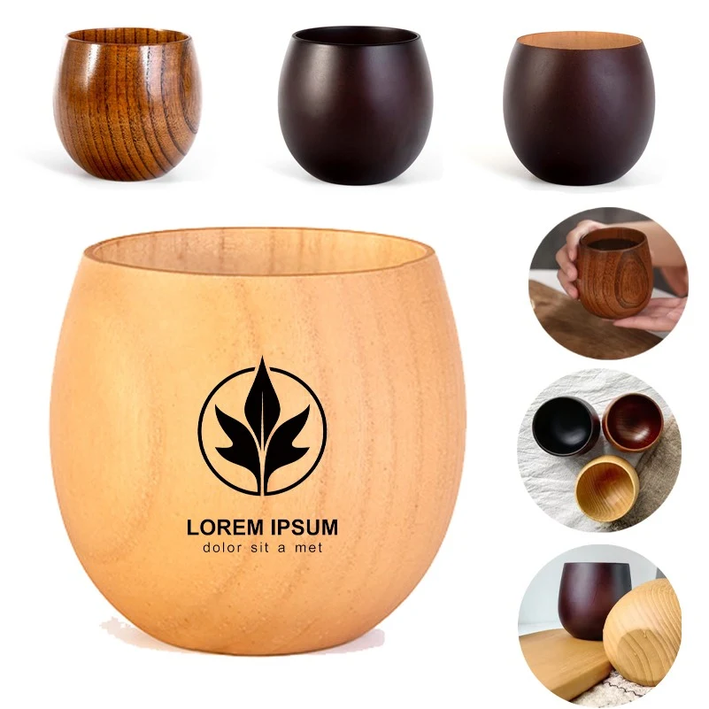 Wooden Bourbon Drinking Glass 1