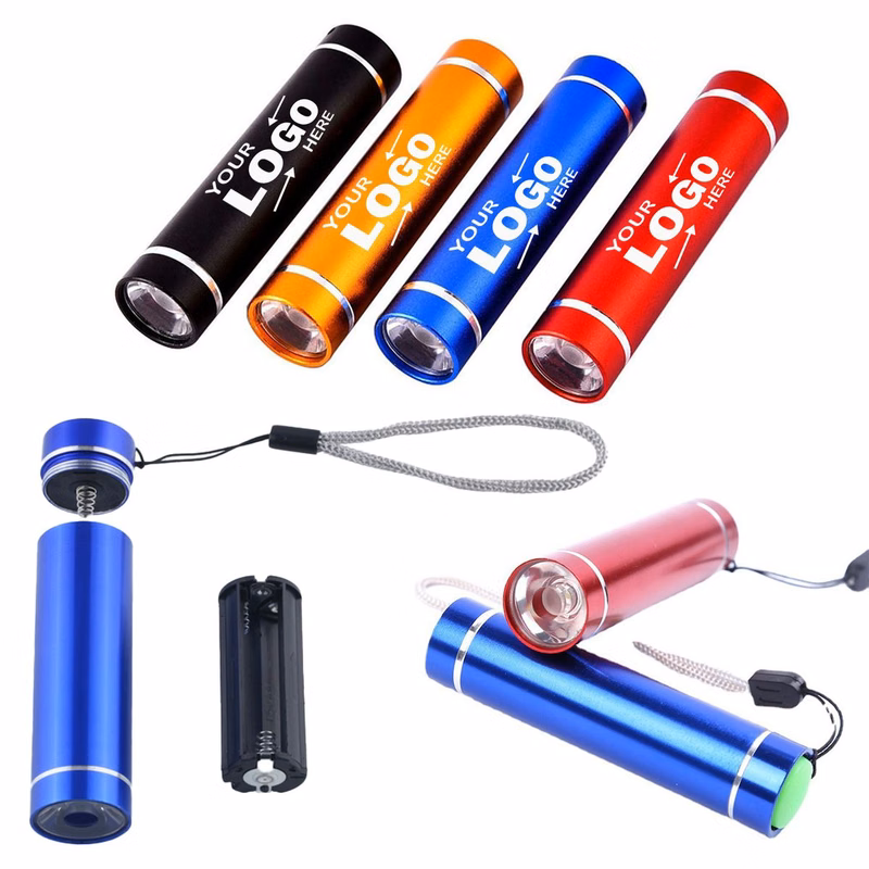 MOQ 50 LED Aluminum Alloy Flashlight