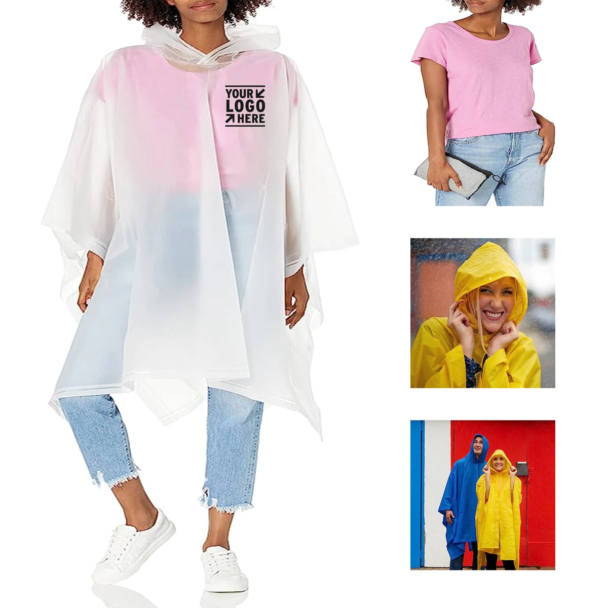 Unisex Rain Poncho 1