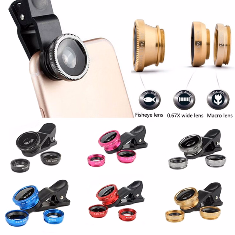 3-in-1 Clip Phone Lens Sets