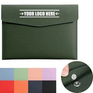 Waterproof Business A4 Leather File Bag Customized 1