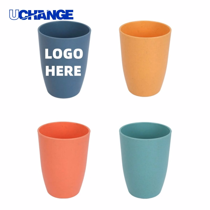 Wheat Straw Reusable Drinking Cup Drinkware for Daily Use