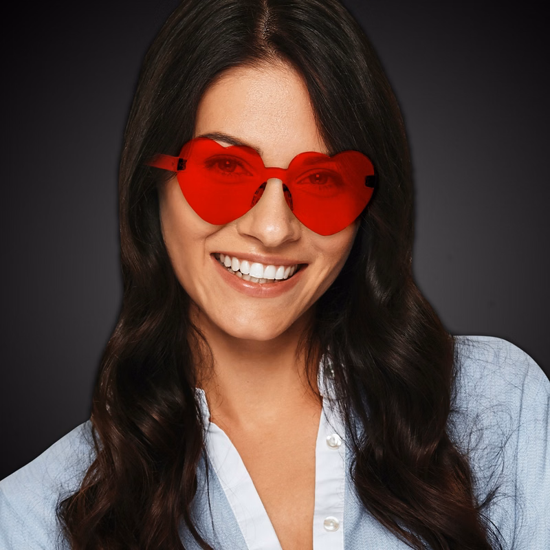 Red Heart Sunglasses