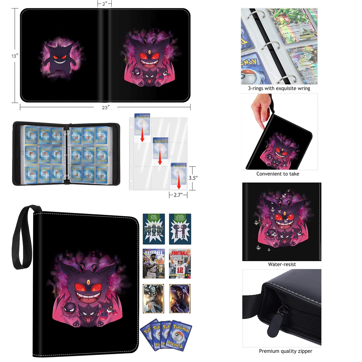 9-Pockets Cards Binder 1