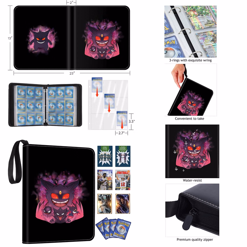 9-Pockets Cards Binder