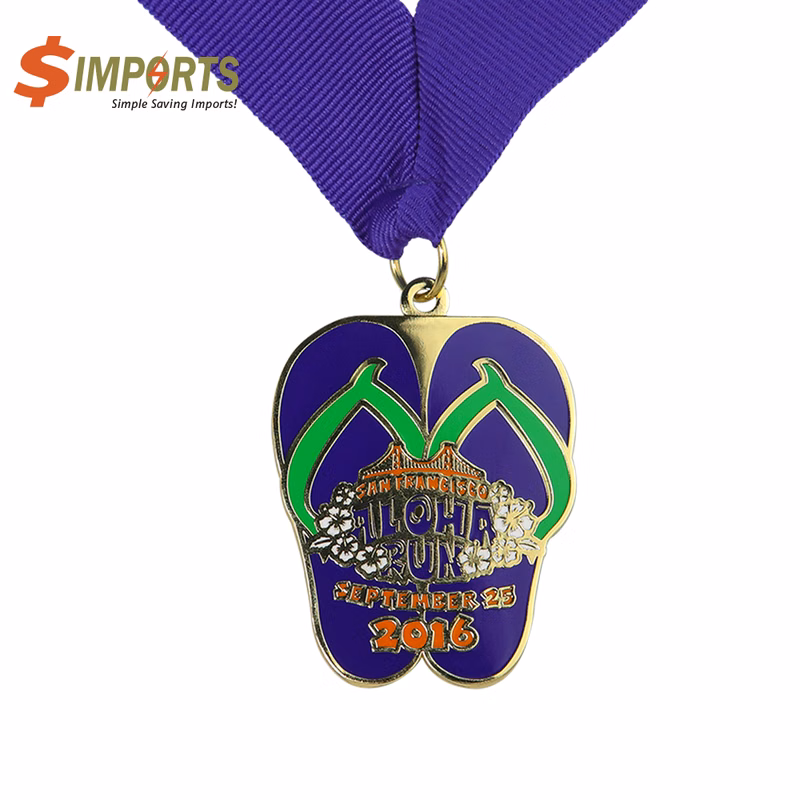 Zinc Alloy Imitation Cloisonné Medal (Simports)