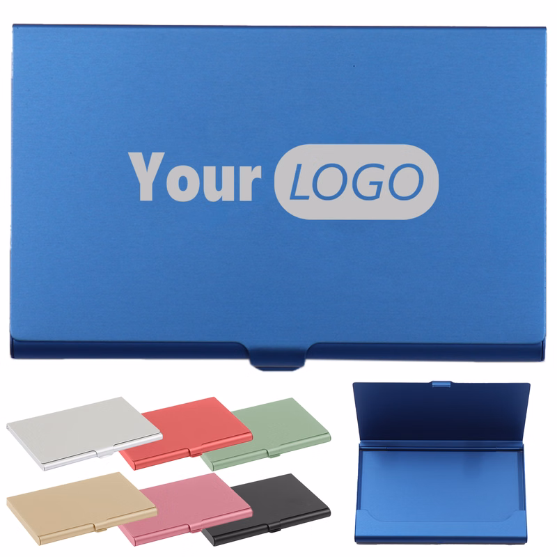 Aluminum Portable Creative Business Flip Card Case