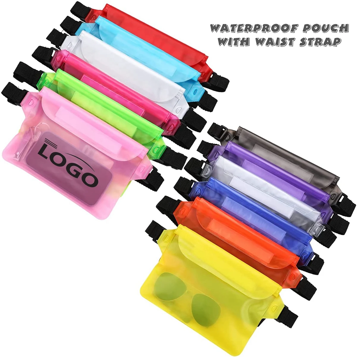 Large Capacity Mobile Phone Waterproof Waist Bag 1