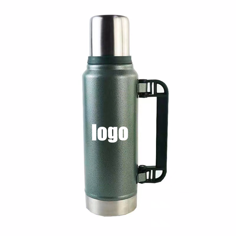 Double Layer 304 Stainless Steel Thermos Cup Travel Pot