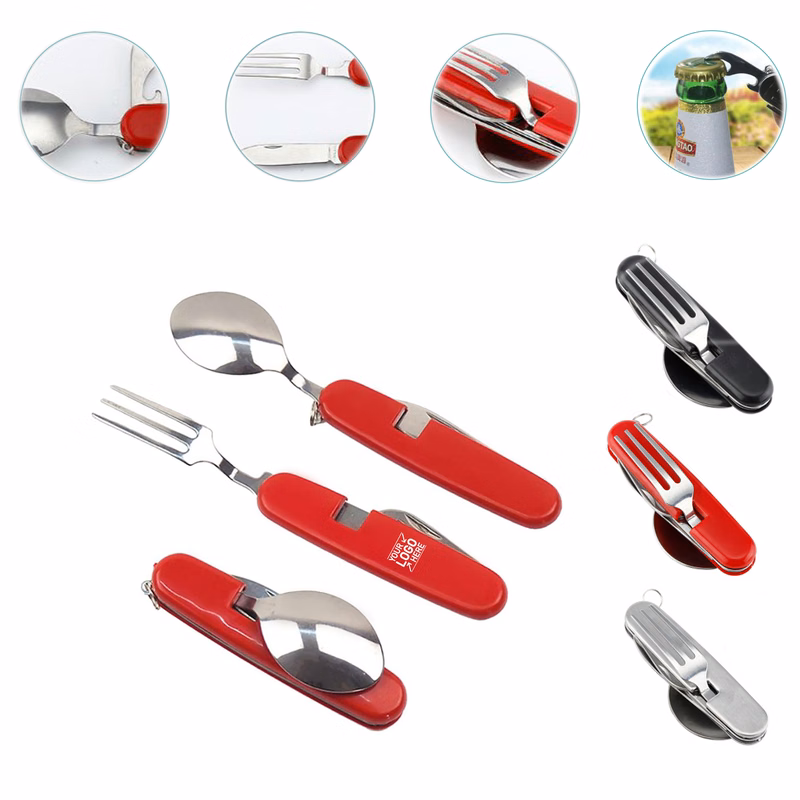 4 in 1 Folding Cutlery Set