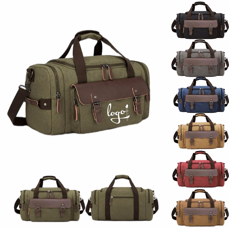 Canvas Expandable Duffel Bag