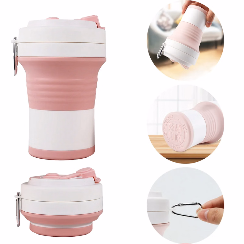 Pocket Size Silicone Cup for Camping and Hiking