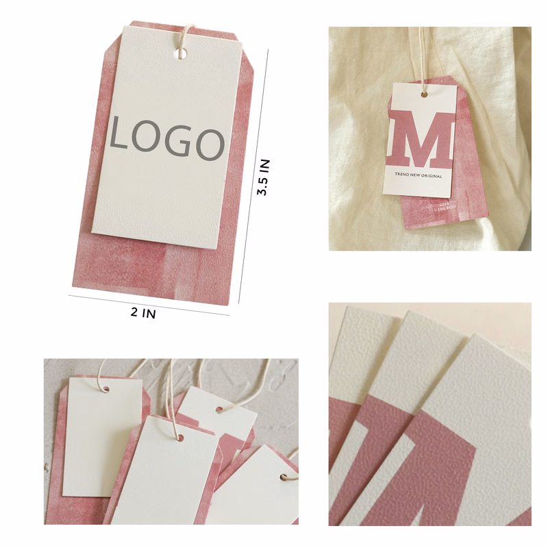 Eco - Friendly Clothing Tag of Thick Coated Paper