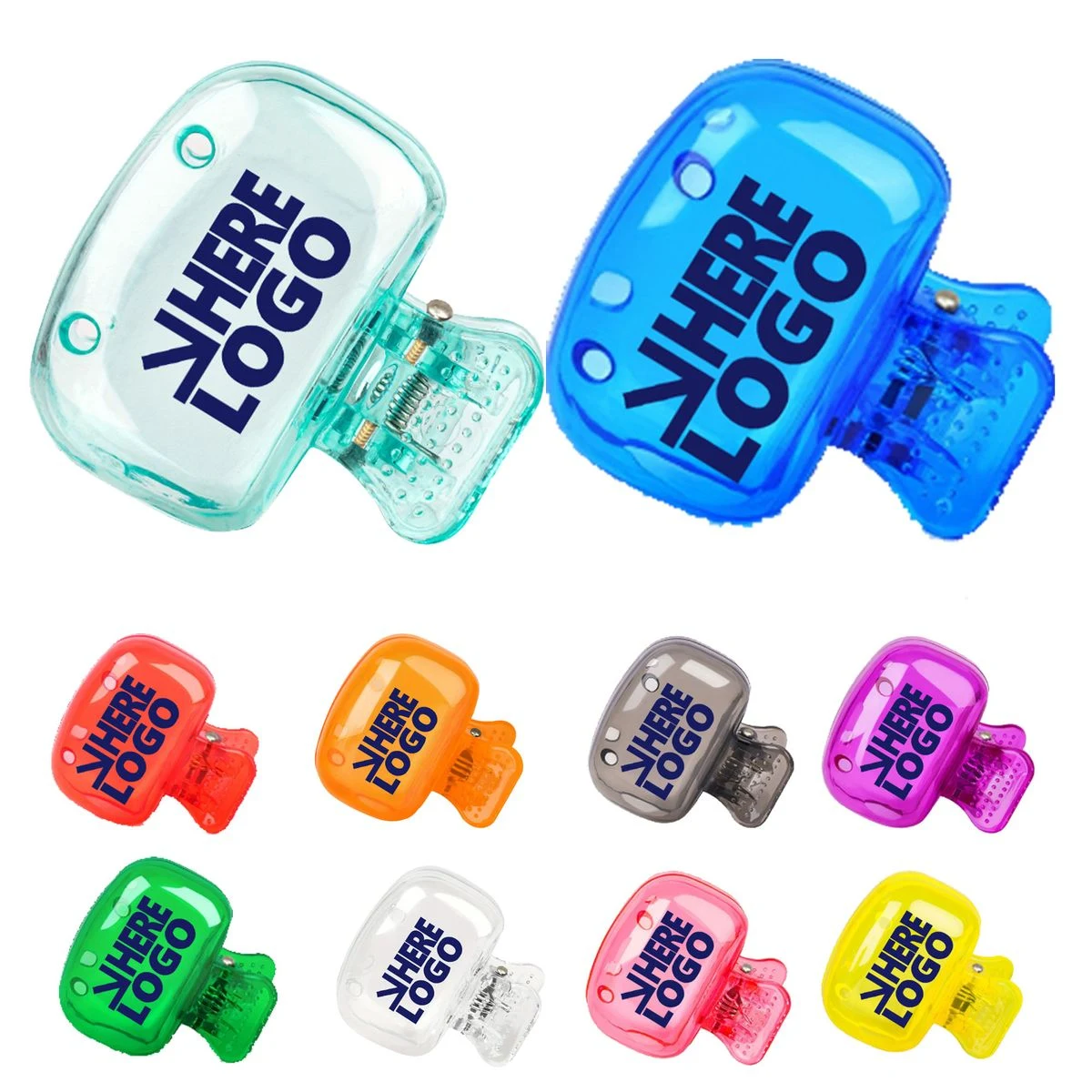 Toothbrush Plastic Storage Clip 1