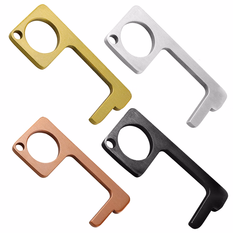 Handheld Non-Contact Door Opener & Stylus Keychain Tool