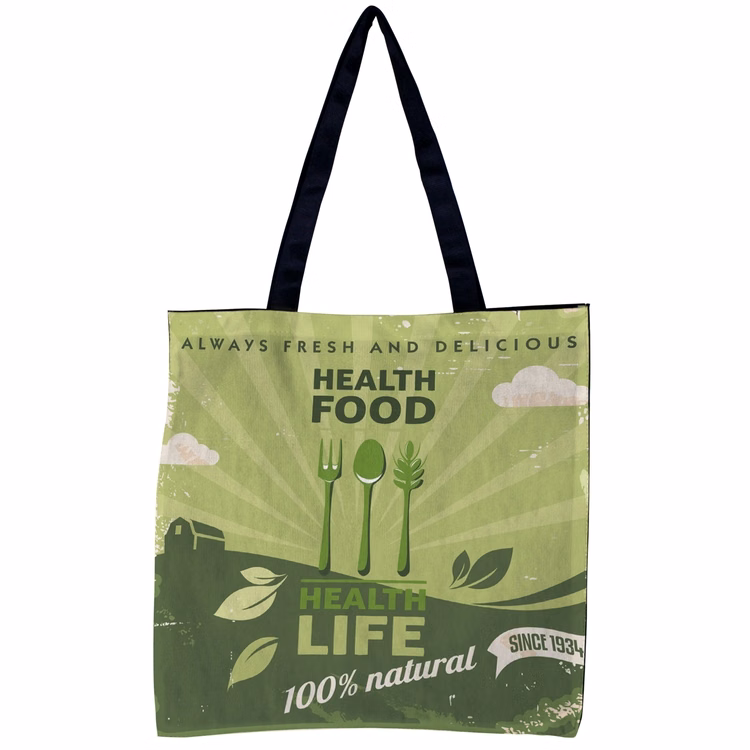 Flat Tote- Full Color on Front Only