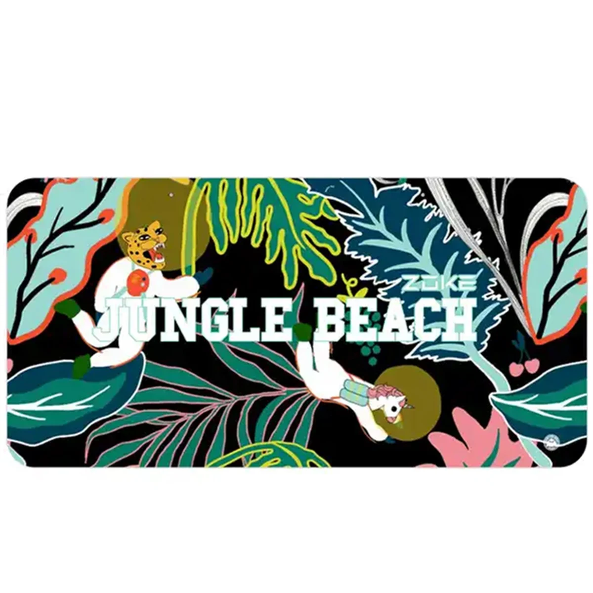 30″ X 60″ Sublimated Silk Touch Velour Beach Towel 1