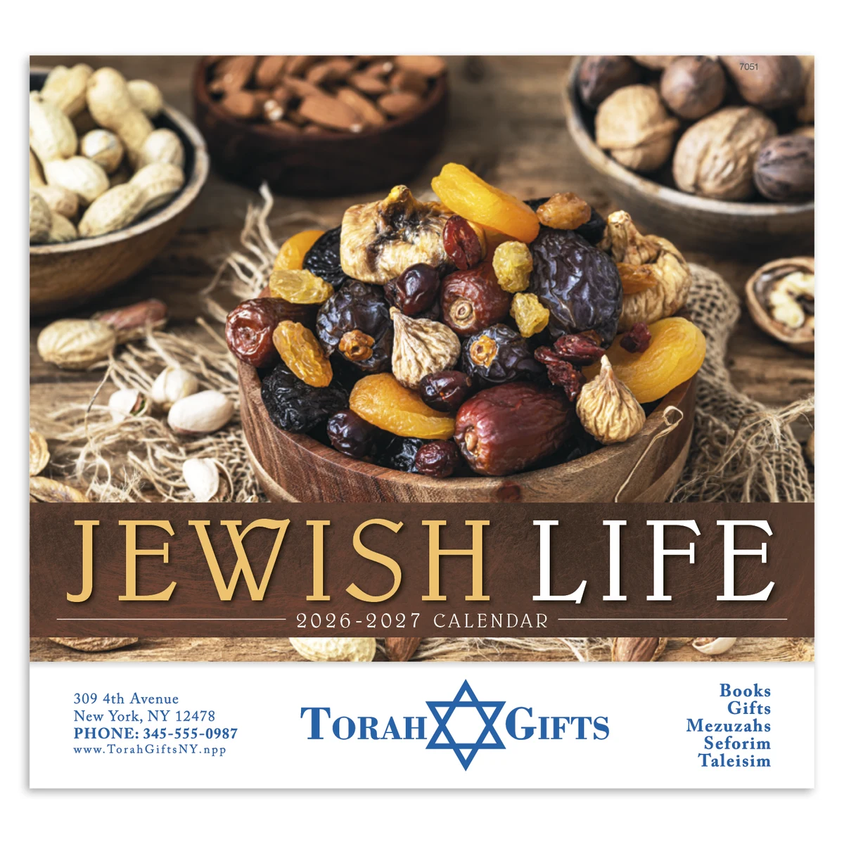 Good Value™ Jewish Life - Stapled Calendar 1