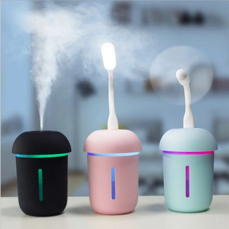 Rechargeable Mushroom Shape 3 in 1 Humidifie 1